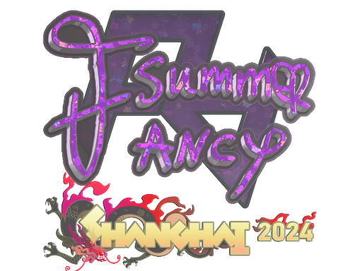 Sticker | Summer (Glitter) | Shanghai 2024