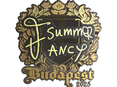 Sticker | Summer (Gold) | Budapest 2025