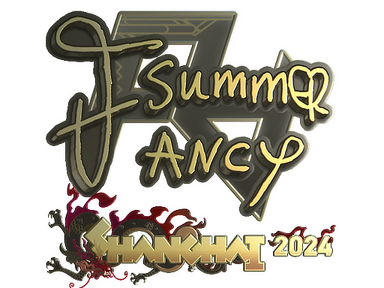 Sticker | Summer (Gold) | Shanghai 2024