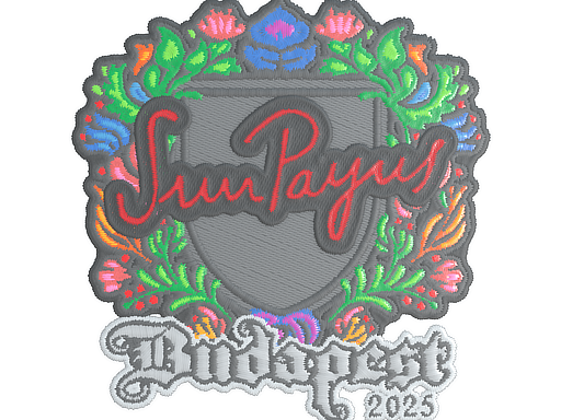 Sticker | SunPayus (Embroidered) | Budapest 2025