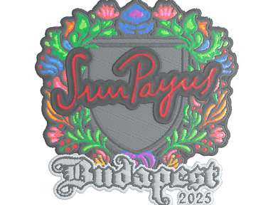 Sticker | SunPayus (Embroidered) | Budapest 2025