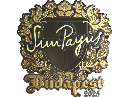 Sticker | SunPayus (Gold) | Budapest 2025
