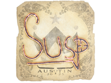 Sticker | susp | Austin 2025