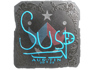 Sticker | susp (Foil) | Austin 2025