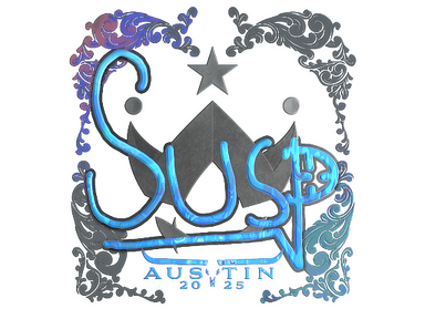 Sticker | susp (Holo) | Austin 2025