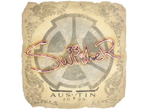 Sticker | Swisher | Austin 2025