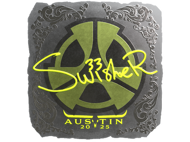 Sticker | Swisher (Foil) | Austin 2025