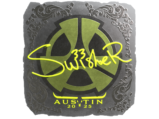 Sticker | Swisher (Foil) | Austin 2025