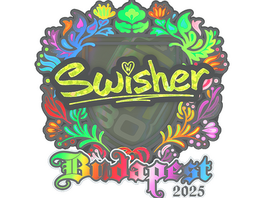 Sticker | Swisher (Holo) | Budapest 2025