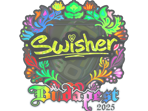 Sticker | Swisher (Holo) | Budapest 2025