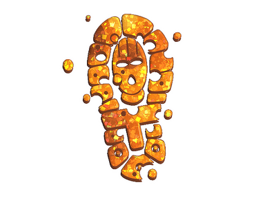 Sticker | T Tracks (Glitter)