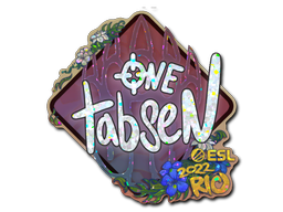 Sticker | tabseN (Glitter) | Rio 2022