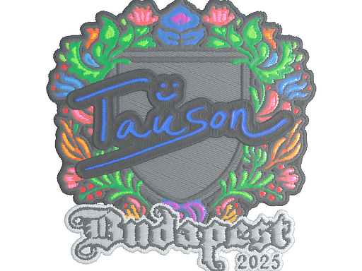 Sticker | Tauson (Embroidered) | Budapest 2025