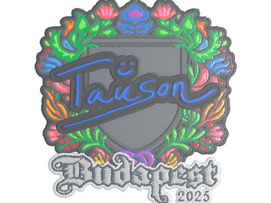 Sticker | Tauson (Embroidered) | Budapest 2025