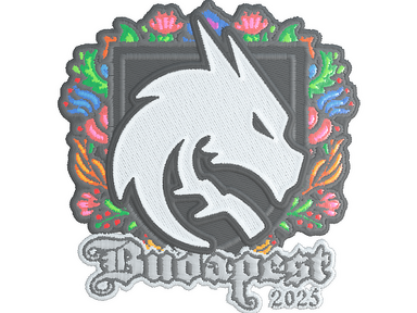 Sticker | Team Spirit (Embroidered) | Budapest 2025