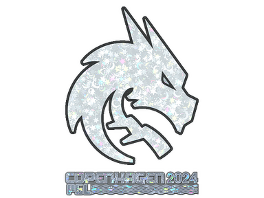 Sticker | Team Spirit (Glitter) | Copenhagen 2024