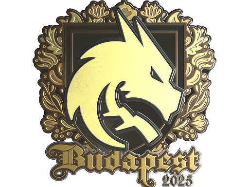 Sticker | Team Spirit (Gold) | Budapest 2025