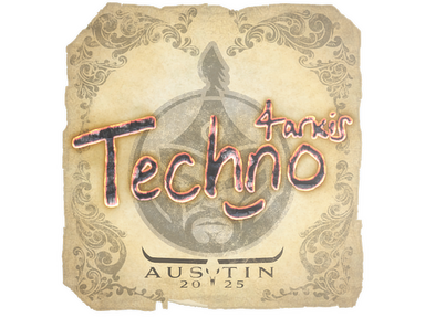 Sticker | Techno4K | Austin 2025