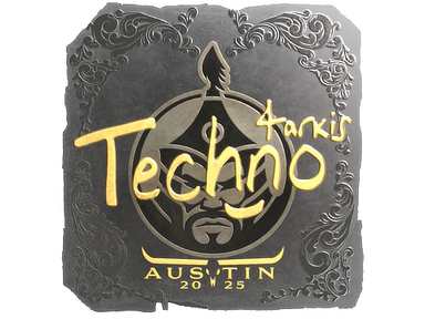 Sticker | Techno4K (Foil) | Austin 2025