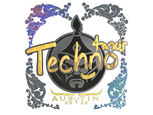 Sticker | Techno4K (Holo) | Austin 2025