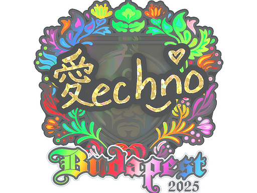 Sticker | Techno4K (Holo) | Budapest 2025