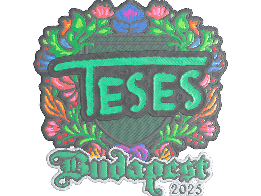 Sticker | TeSeS (Embroidered) | Budapest 2025