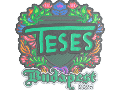 Sticker | TeSeS (Embroidered) | Budapest 2025