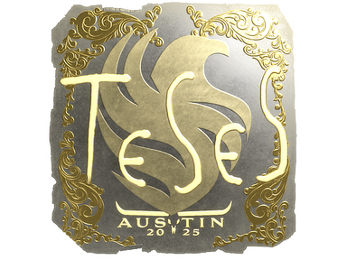 Sticker | TeSeS (Gold) | Austin 2025