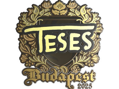 Sticker | TeSeS (Gold) | Budapest 2025