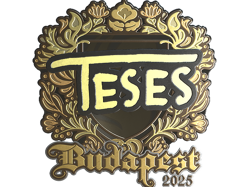 Sticker | TeSeS (Gold) | Budapest 2025