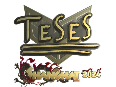 Sticker | TeSeS (Gold) | Shanghai 2024