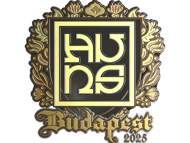 Sticker | The Huns (Gold) | Budapest 2025