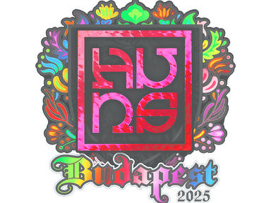 Sticker | The Huns (Holo) | Budapest 2025