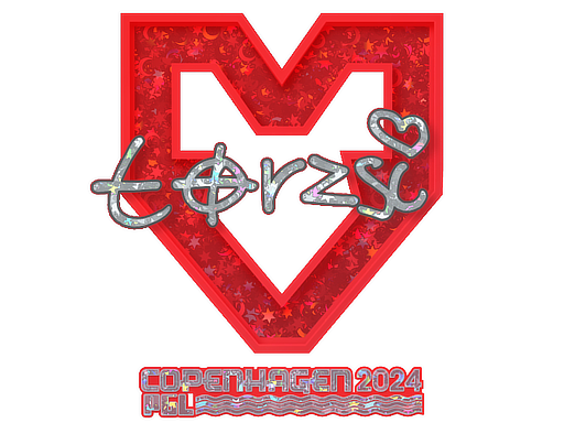 Sticker | torzsi (Glitter) | Copenhagen 2024