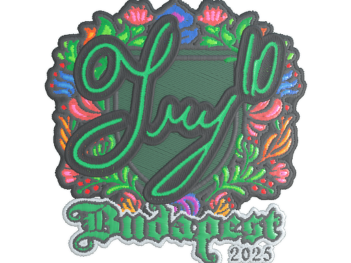 Sticker | TRY (Embroidered) | Budapest 2025