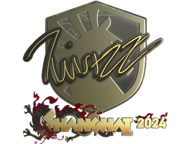 Sticker | Twistzz (Gold) | Shanghai 2024