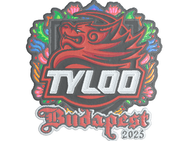 Sticker | TYLOO (Embroidered) | Budapest 2025