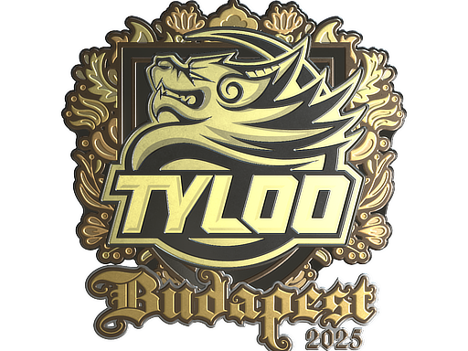 Sticker | TYLOO (Gold) | Budapest 2025