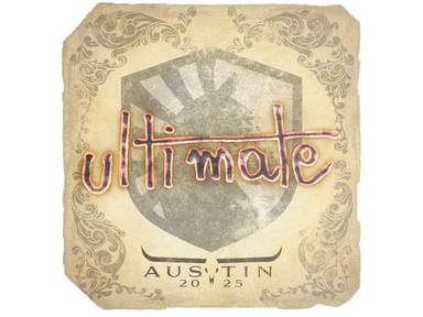 Sticker | ultimate | Austin 2025