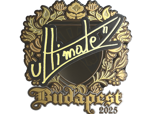 Sticker | ultimate (Gold) | Budapest 2025