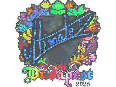 Sticker | ultimate (Holo) | Budapest 2025