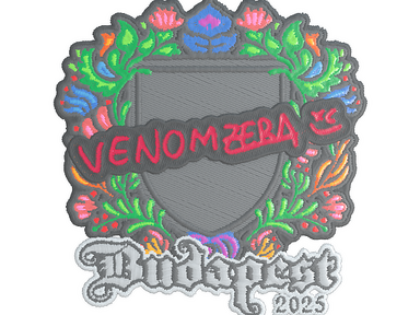 Sticker | venomzera (Embroidered) | Budapest 2025