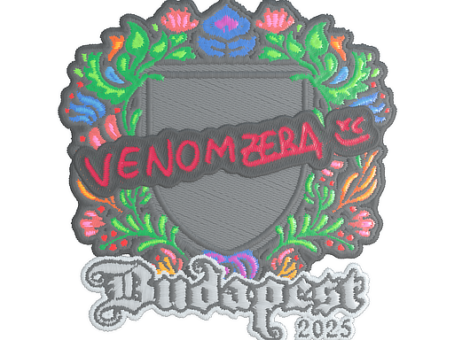 Sticker | venomzera (Embroidered) | Budapest 2025