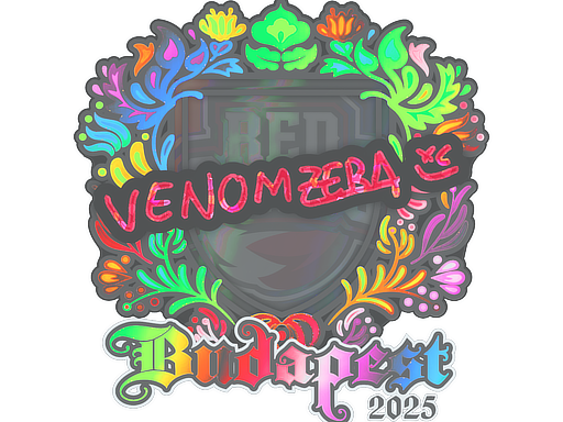 Sticker | venomzera (Holo) | Budapest 2025