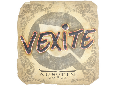 Sticker | vexite | Austin 2025