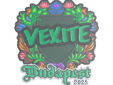 Sticker | vexite (Embroidered) | Budapest 2025