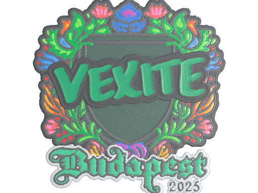 Sticker | vexite (Embroidered) | Budapest 2025