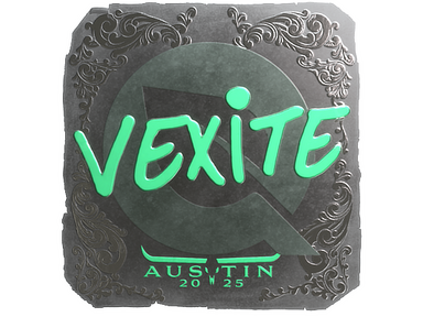 Sticker | vexite (Foil) | Austin 2025