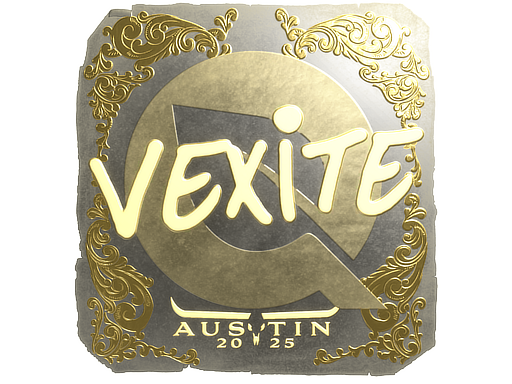 Sticker | vexite (Gold) | Austin 2025