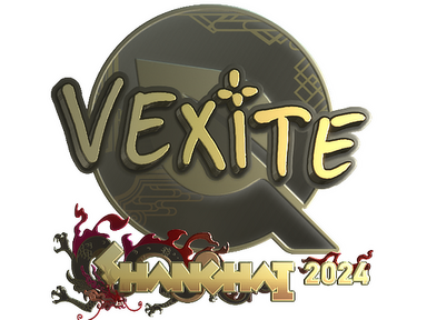 Sticker | vexite (Gold) | Shanghai 2024